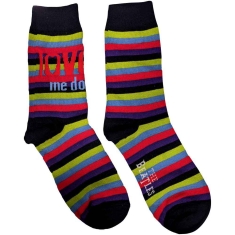 The Beatles - Love Me Do Lady Multi Socks: 