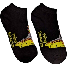 The Beatles - YSM Lady Bl Ankle Socks (Eu 37-41)