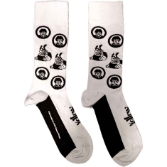 The Beatles - Band & Meanies  Wht Socks (Eu 40-45)