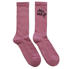 Yungblud - Weird! Uni Pink Socks (Eu 40-45)