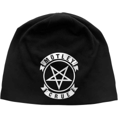 Motley Crue - Pentagram Jd Print Beanie H