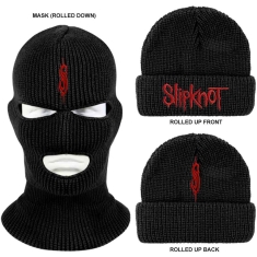 Slipknot - Logo Bl Mask Bean