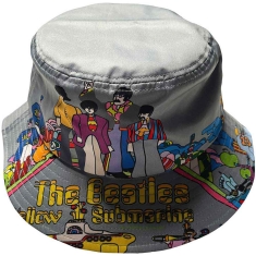The Beatles - Yellow Submarine Grey Bucket Hat:L