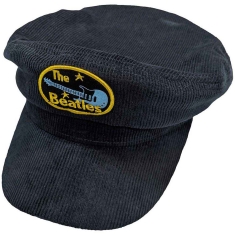 The Beatles - Oval Logo Navy Corduroy Hat:L