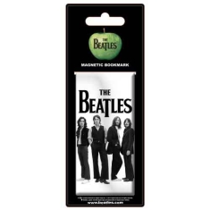 The Beatles - White Iconic Image Magnetic Bookmark