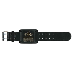 Nile - Logo & Hieroglyphs Leather Wriststrap