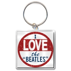 The Beatles - I Love The Beatles Photo Print Keycha
