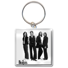 The Beatles - White Iconic Image Photo Print Keycha