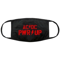 Ac/Dc - Pwr-Up Logo Bl Face Mask