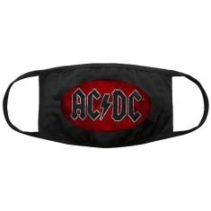 Ac/Dc - Oval Logo Vintage Bl Face Mask