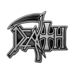 Death - Logo Retail Packed Pin Badge