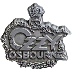 Ozzy Osbourne - Crest Logo Pin Badge