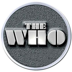 The Who - Stencil Logo Hichrome Pin Badge