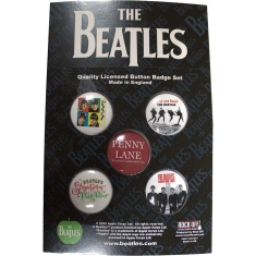 The Beatles - Beatles Liverpool Button Badge Pack