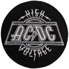 Ac/Dc - High Voltage Woven Patch