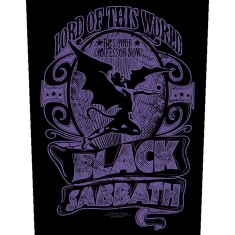 Black Sabbath - Lord Of This World Back Patch