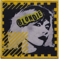Blondie - Punk Logo Mono Printed Patch