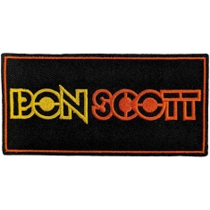 Bon Scott - Logo Woven Patch