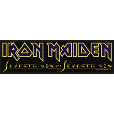 Iron Maiden - Seventh Son Logo Retail Packaged Patch