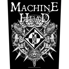 Machine Head - Crest With Swords Back Patch