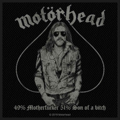 Motorhead - 49% Motherfucker Standard Patch