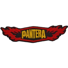Pantera - Flames Woven Patch