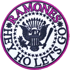 Ramones - Hey Ho Let's Go V1 Woven Patch