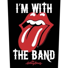 Rolling Stones - I'm With The Band Back Patch