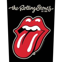 Rolling Stones - Plastered Tongue Back Patch