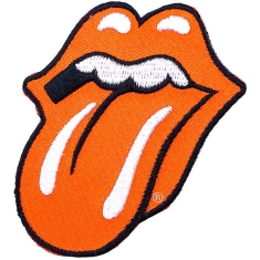 Rolling Stones - Classic Tongue Orange Standard Patch