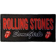 Rolling Stones - Some Girls Logo Printed Patch