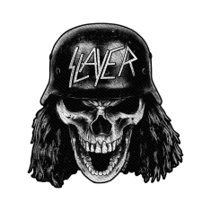 Slayer - Wehrmacht Skull Cut Out Standard Patch