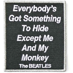 The Beatles - Me And My Monkey Woven Patch