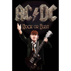 Ac/Dc - Rock Or Bust/Angus Textile Poster