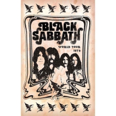 Black Sabbath - World Tour 1978 Textile Poster