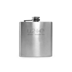 U2 - Logo Silver Drink Flask