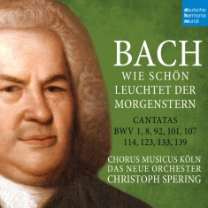 Spering Christoph - Bach: Wie Schön Leuchtet Der Morgenstern - Bwv 1,8,92,101,107,114,123,133,139
