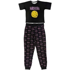Nirvana - Xerox Smiley Pink Lady Bl Pyjamas: