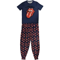 Rolling Stones - Classic Tongue Uni Navy Pyjamas: