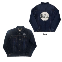 The Beatles - Drum Logo Uni Denim Jacket: 