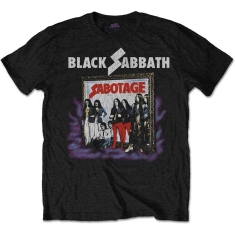 Black Sabbath - Vtge Sabotage Uni Bl    S