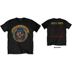 Guns N Roses - Skull Circle Uni Bl    S