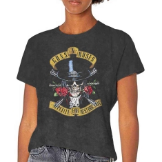 Guns N Roses - Appetite Washed Uni Bl Dip-Dye    S