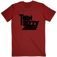 Thin Lizzy - Logo Uni Red  2Xl