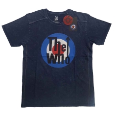 The Who - Target Logo Snow Wash Uni Navy    S