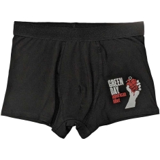 Green Day - American Idiot Uni Bl Boxers: 