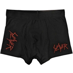 Slayer - Scratchy Logo Uni Bl Boxers: 