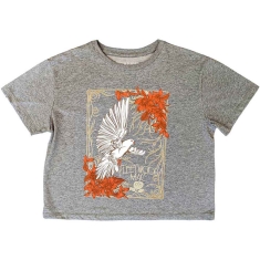 Fleetwood Mac - Dove Lady Grey Crop Top: 