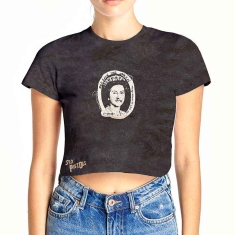 Sex Pistols - God Save The Queen Lady Bl Dip-Dye Crop 