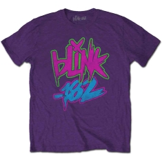 Blink-182 - Neon Logo Uni Purp